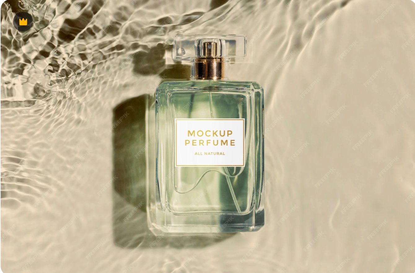 Elegant Glass Perfume Bottles